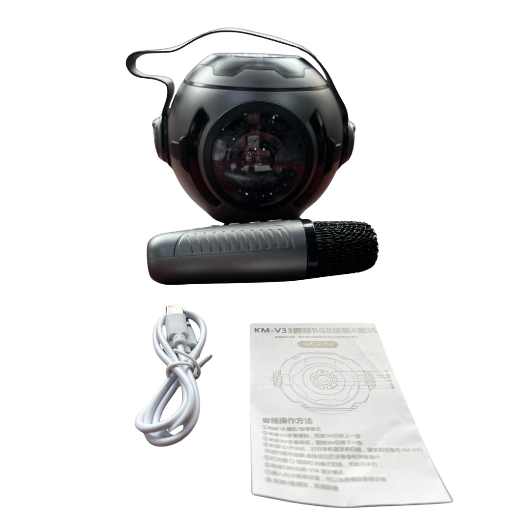 Miniatura 5 de Mini Parlante Con Karaoke  KM-V33 FX